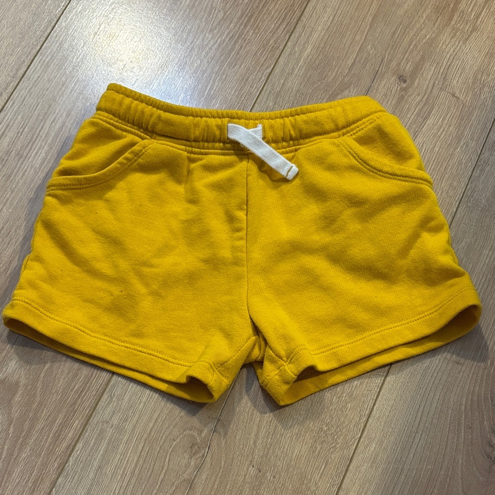 Yellow Kids Shorts